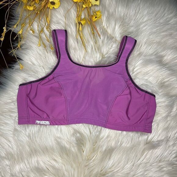 Glamorise Sport elite performance wonderwire sports bra sz 42c - Picture 2 of 9
